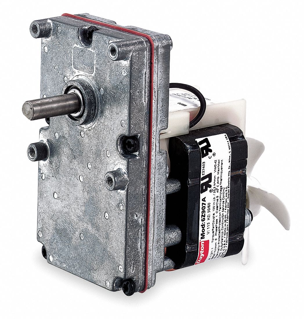 AC Gearmotor Nameplate RPM 6.0 Enclosure Open - Grainger