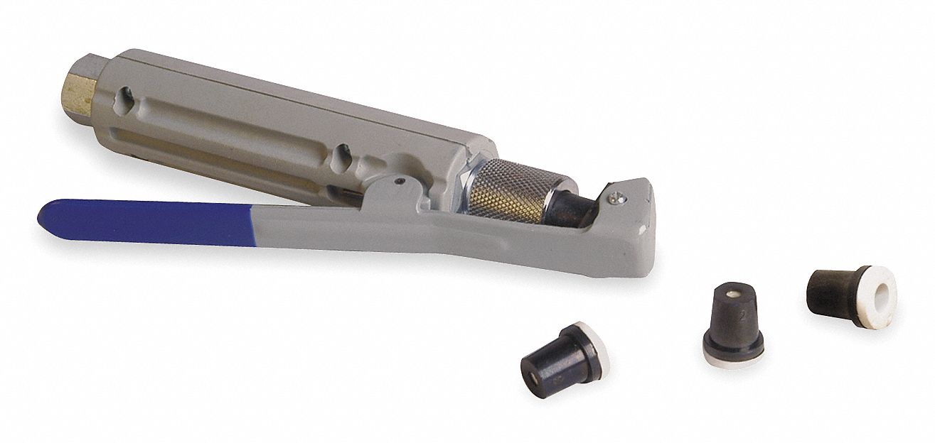 WESTWARD PressureFeed Steel Abrasive Blast Gun for 10Z913, 10Z914