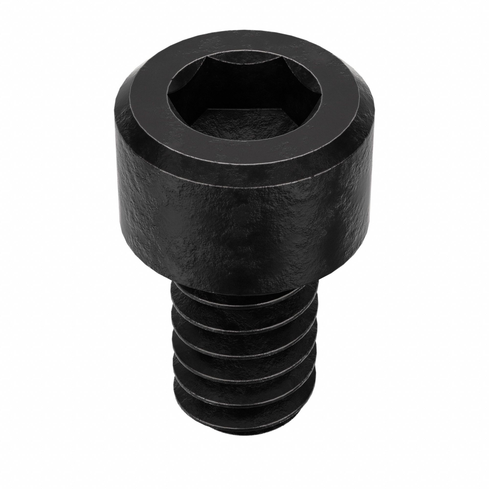 Socket Head Cap Screw: #4-40 Thread Size, 3/16 in Lg, Std, Black Oxide, Alloy Steel, 100 PK