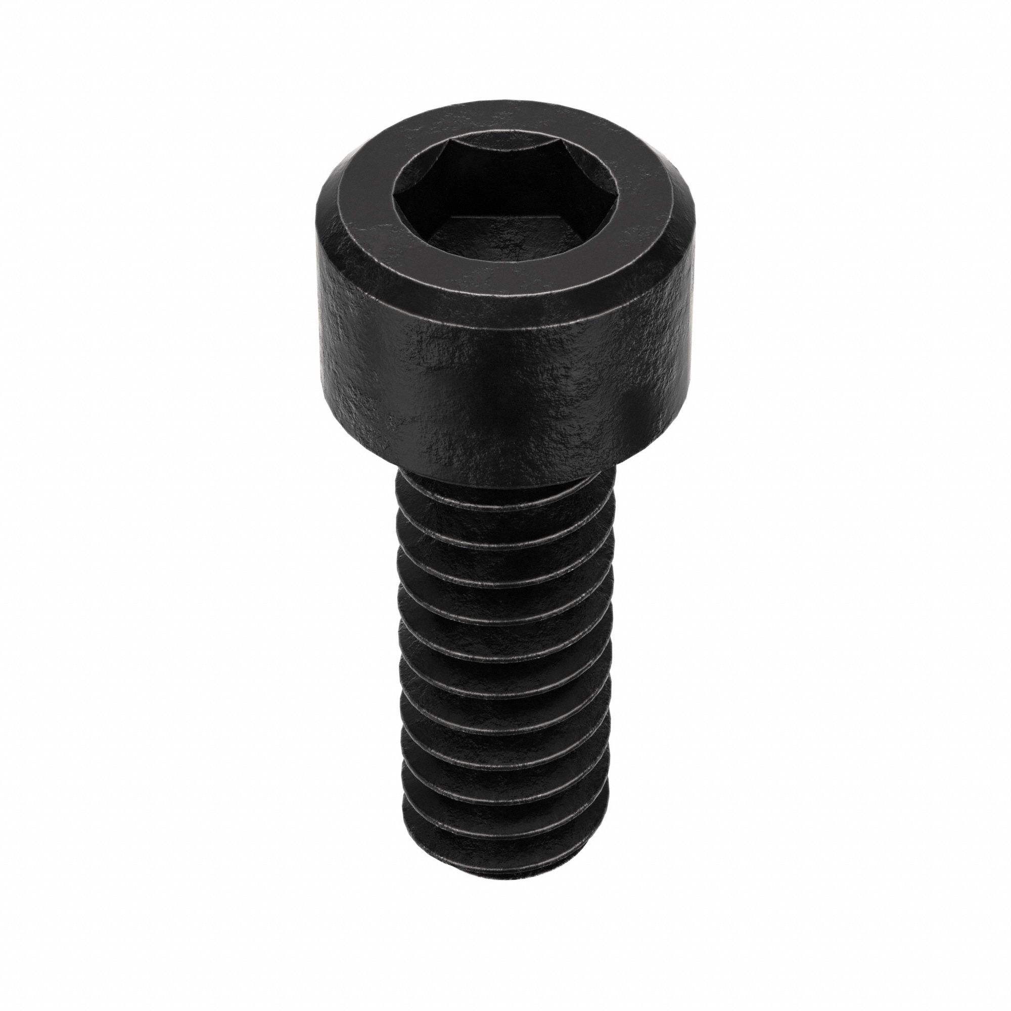Socket Head Cap Screw: #4-40 Thread Size, 5/16 in Lg, Std, Black Oxide, Alloy Steel, 100 PK