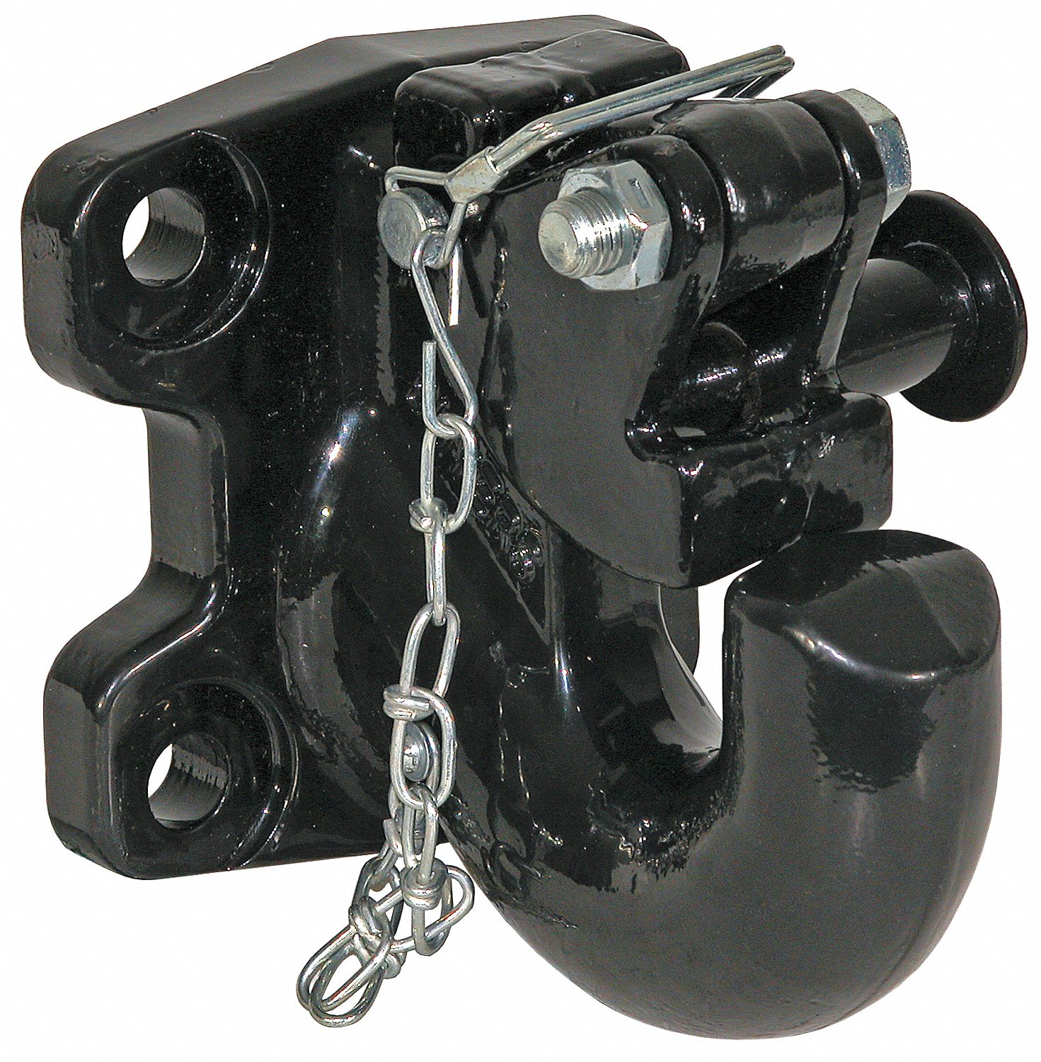 BUYERS PRODUCTS Pintle Hook 60,000 Capacity GVW (Lb.), 151/64 Shank