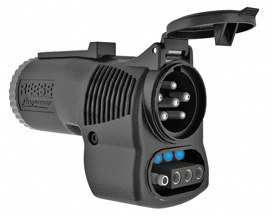 Adapter 7-Way Blade to 6-Way 4-Way Flat