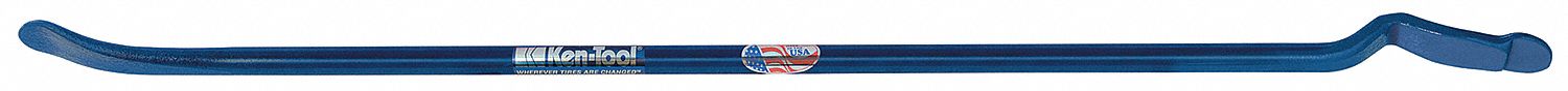 MOUNT AND DEMOUNT TOOL, TIRE MOUNT/DEMOUNT TOOL, STEEL, 38 IN OVERALL L, 3/4 IN STOCK SIZE