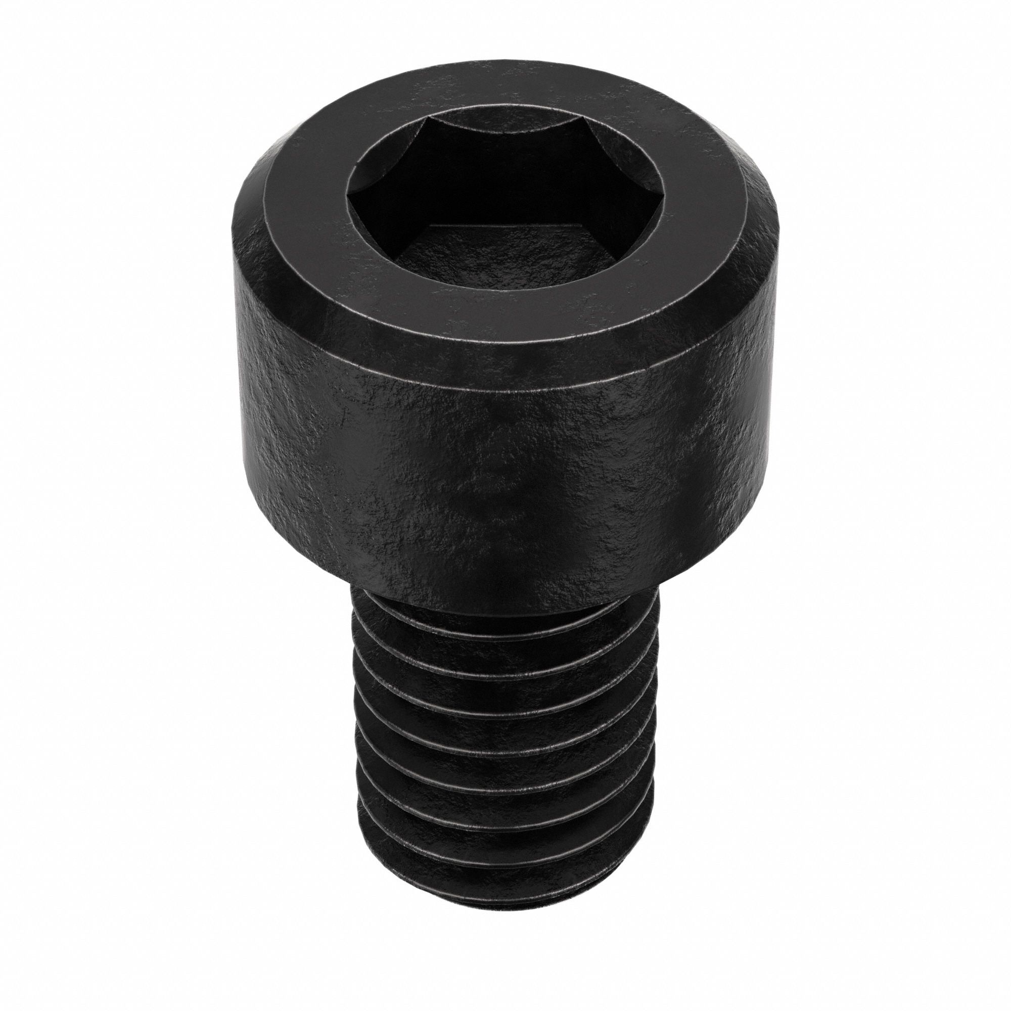 Socket Head Cap Screw: #10-32 Thread Size, 5/16 in Lg, Std, Black Oxide, Alloy Steel, 100 PK