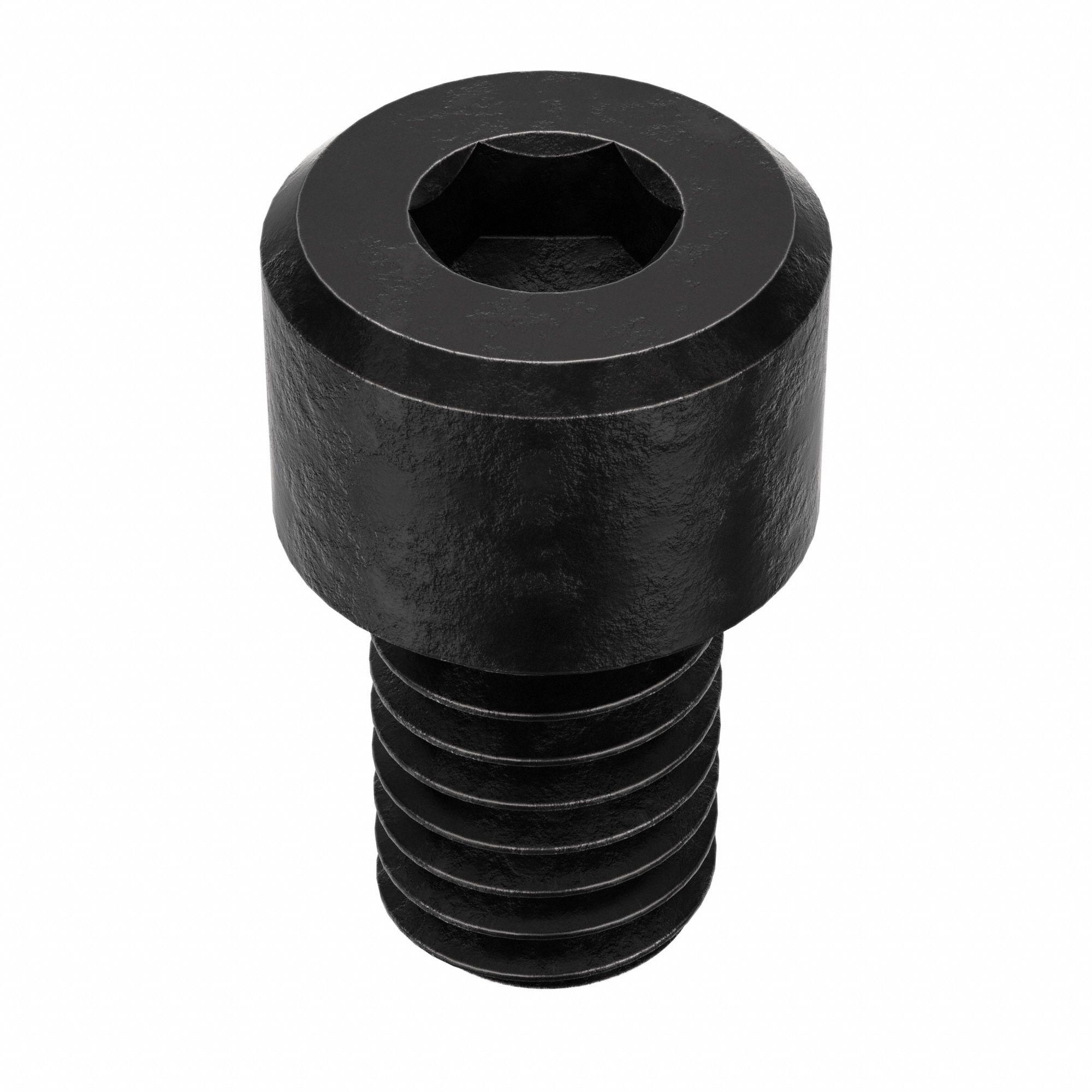 Socket Head Cap Screw: #12-24 Thread Size, 3/8 in Lg, Std, Black Oxide, Alloy Steel, 50 PK