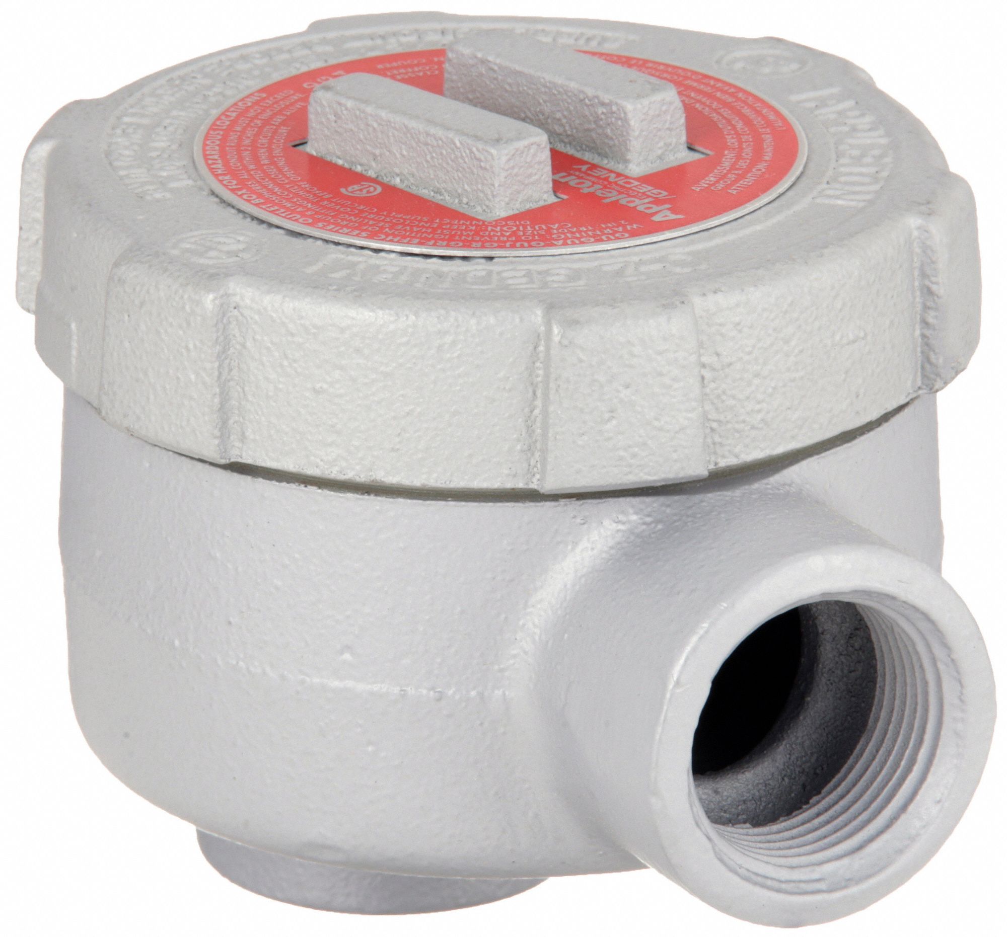 Conduit Outlet Body: Iron, GU, 1 in Trade Size, LB Body, 19 cu in Body Capacity