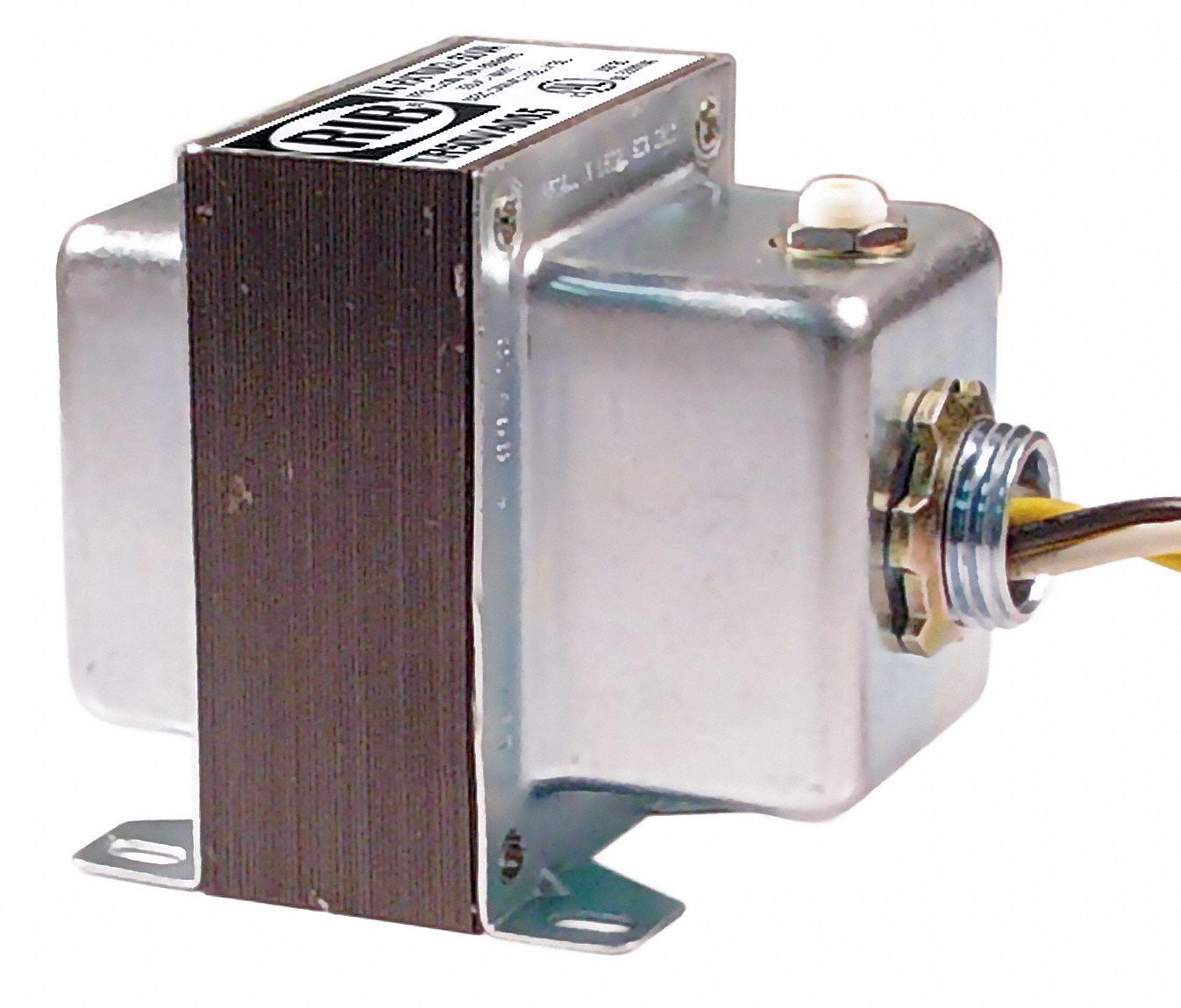 CLASS 2 TRANSFORMER, 50VA, 120V AC, 24V AC, CIRCUIT BREAKER, FOOT