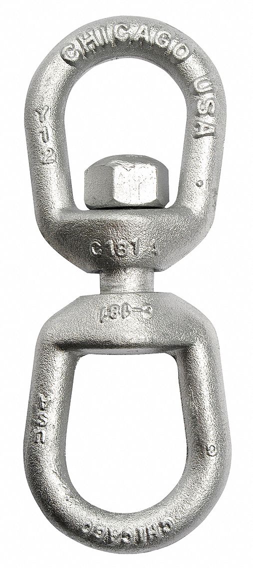 CHICAGO HARDWARE Giratorio,Carga Lim. 7000 lb.,Acero - 6ZFL5 | 21530 5 ...