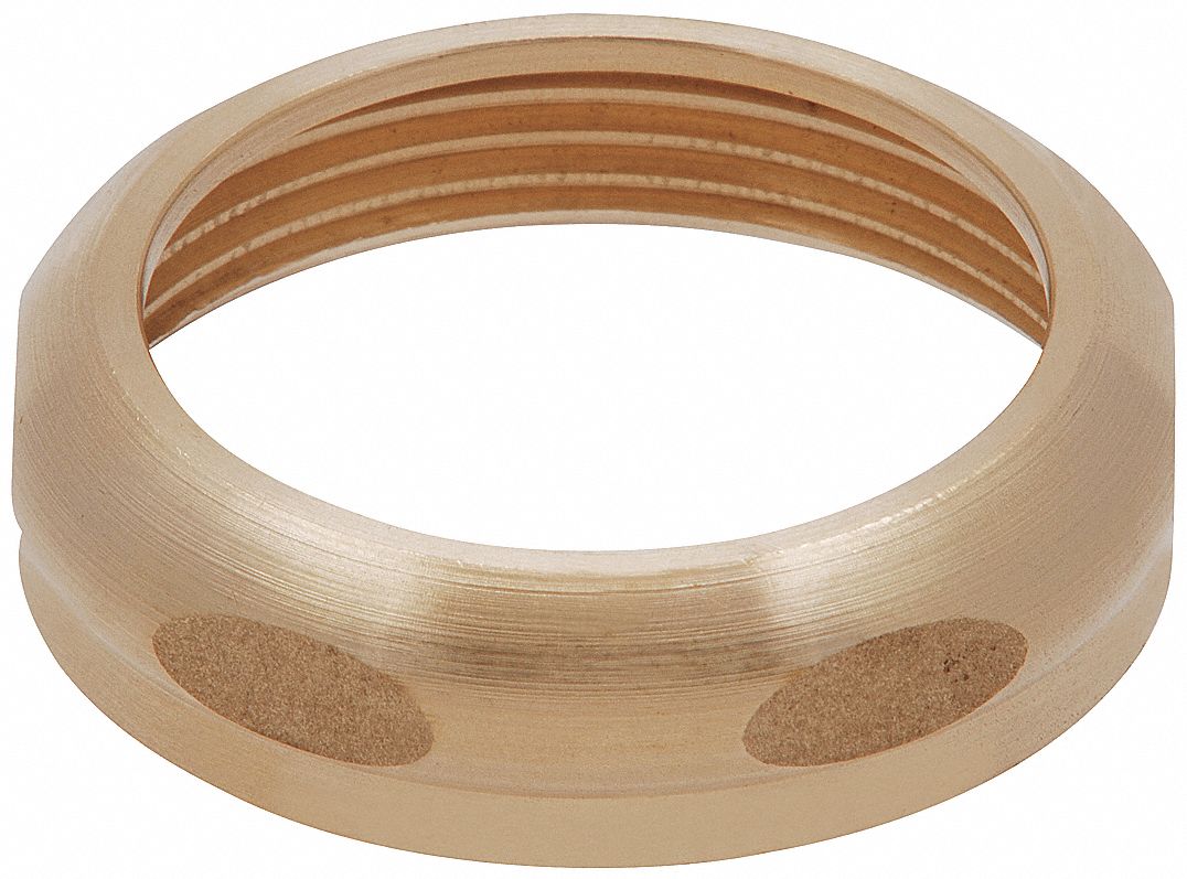 GRAINGER APPROVED SlipNut, For Use With 1 1/2 in Pipes 6ZGA3NT155R