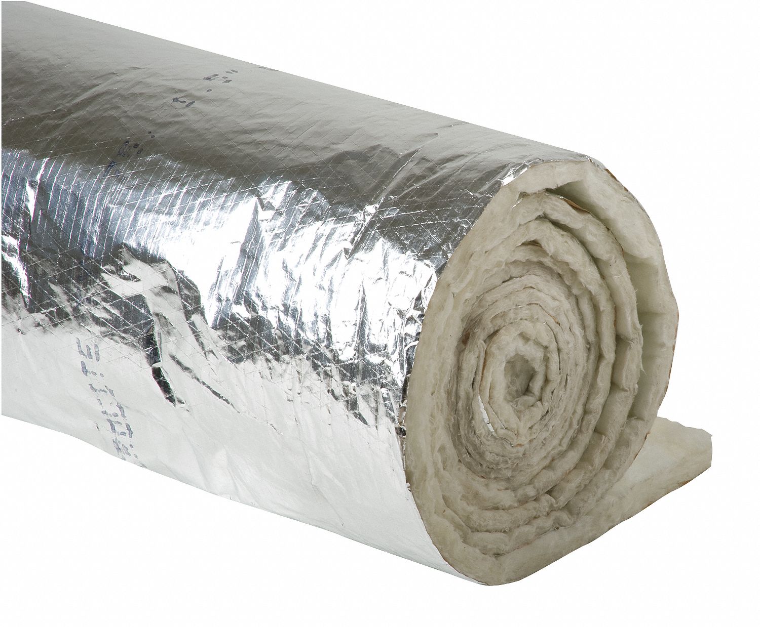 Foil Scrim Kraft, Fiberglass, Duct Insulation 6ZKK4670380 Grainger