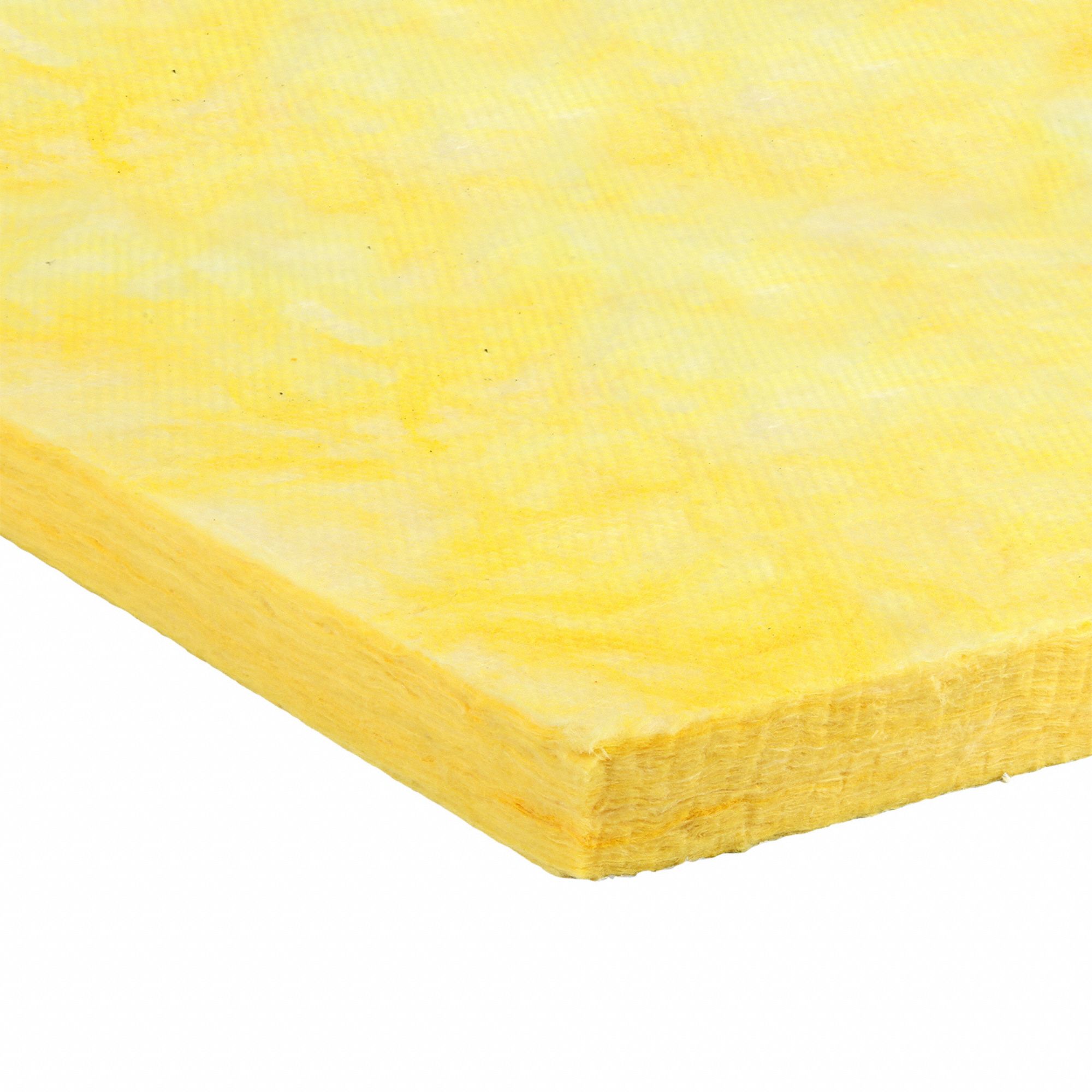 Insulation Sheets: 9.1 R-Value, All Service Jacket, Fiberglass, 24 in Wd, 4 ft Lg, 2 in Thick, White