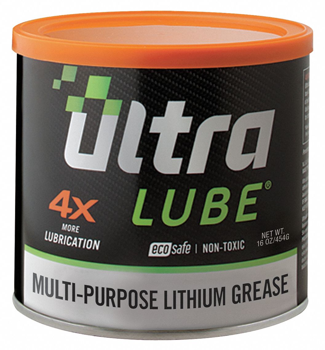 Amber, Lithium, Multipurpose Grease, 16 oz, 2 NLGI Grade Grainger