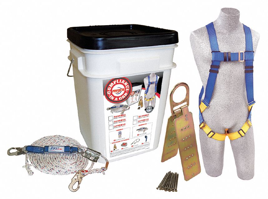 3M PROTECTA Fall Protection Kit, Universal 6ZLN12199803 Grainger
