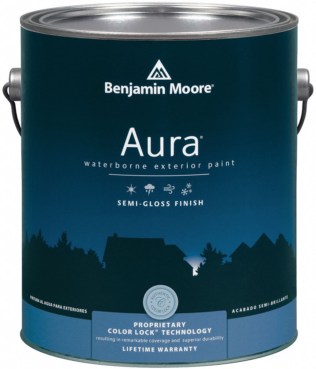 Benjamin Moore Semi Gloss Exterior Paint Base Richmond Gray 1 Gal 15a049 06321x001hc96 Grainger