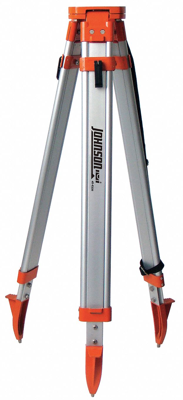 TRIPOD,5/8-11,48 TO 60 IN L,ALUMINUM