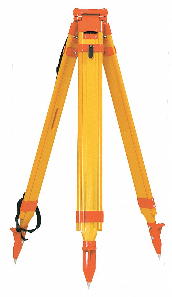 TRIPOD,5/8-11,48 TO 66 IN L,FIBERGLASS