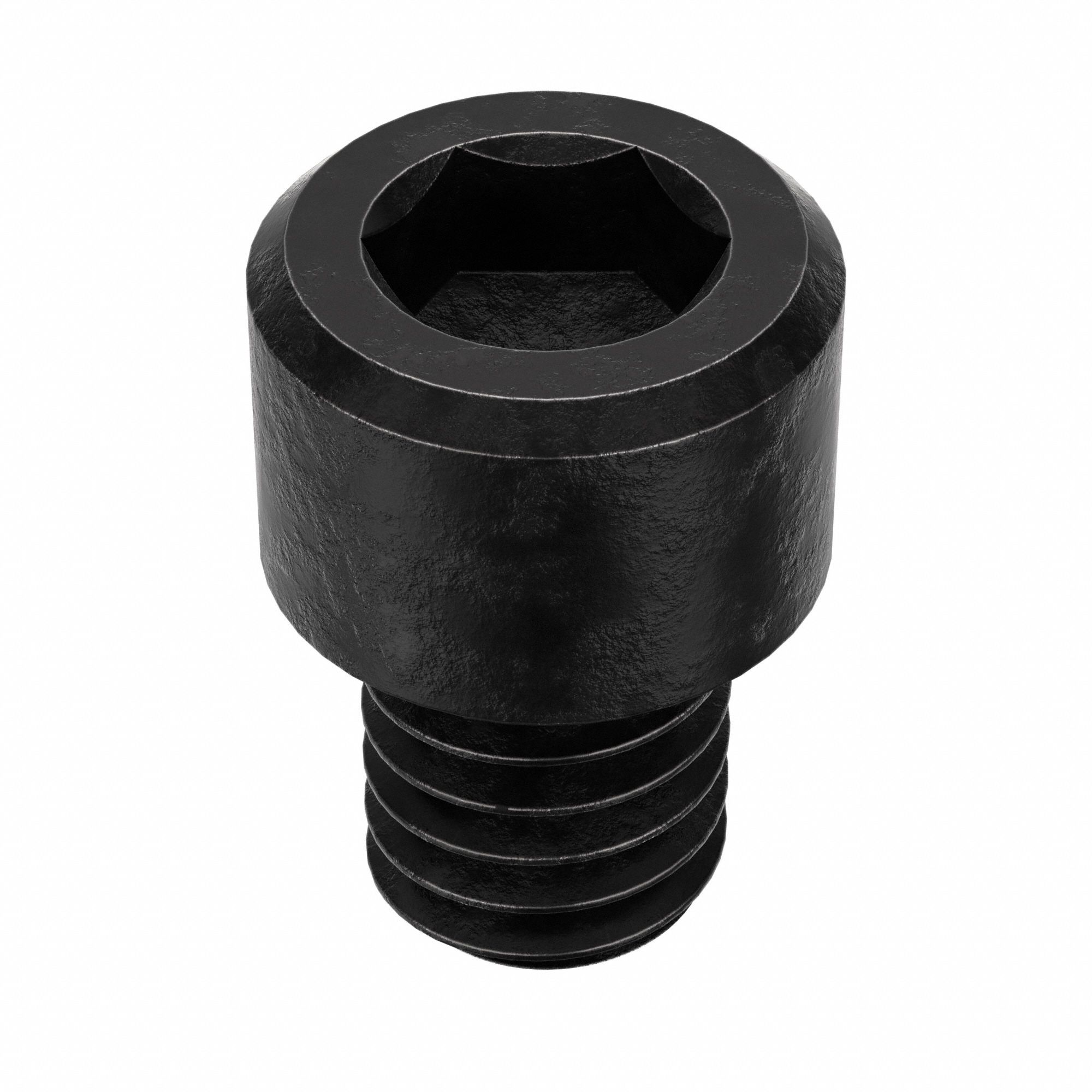 Socket Head Cap Screw: 5/16"-18 Thread Size, 3/8 in Lg, Std, Black Oxide, Alloy Steel, 100 PK