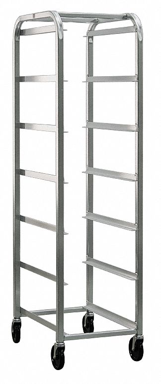 Bin Cart: 300 lb Max Load Capacity, 6 Bins, 16 in Compatible Bin Dp, 25 in Compatible Bin Lg