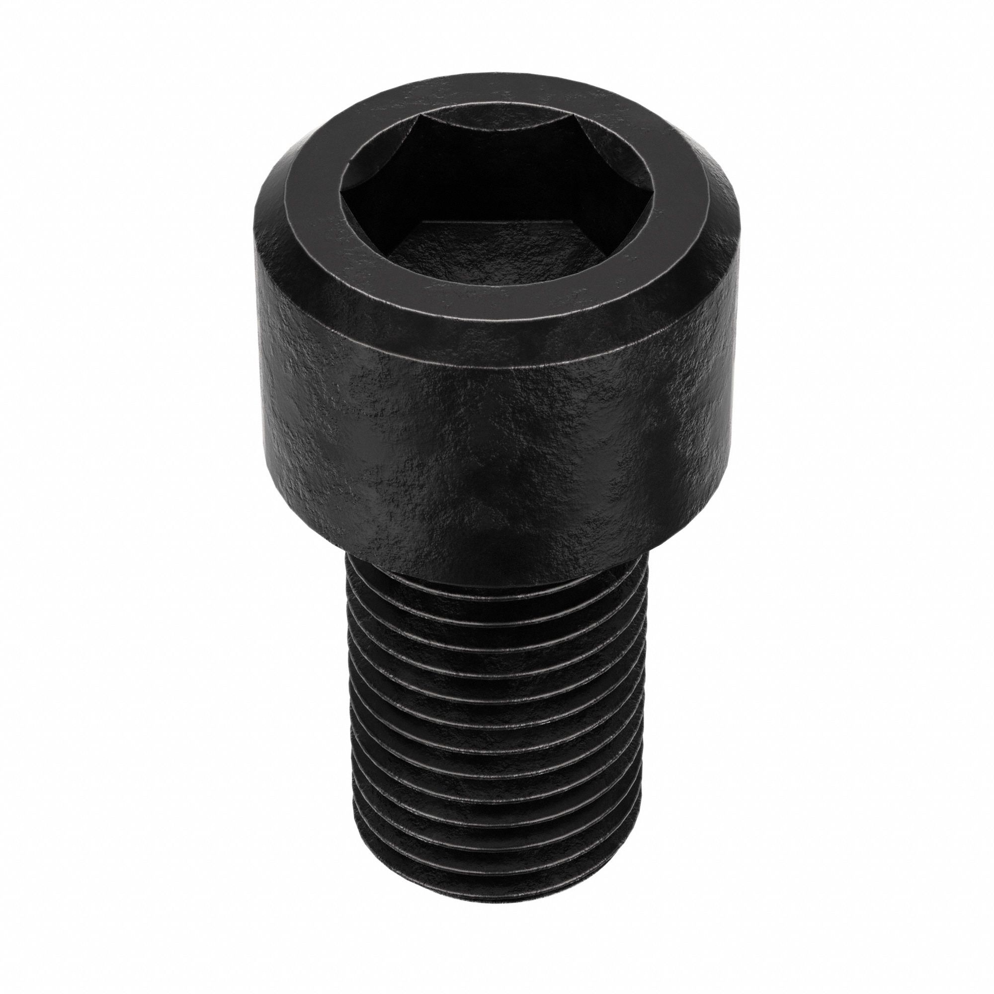 Socket Head Cap Screw: 3/8"-24 Thread Size, 5/8 in Lg, Std, Black Oxide, Alloy Steel, 50 PK