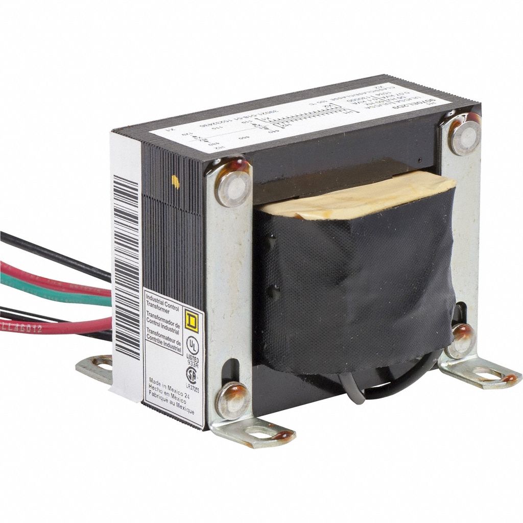 Square D 9070EL2D9 Control Transformer, 100VA, 480VAC