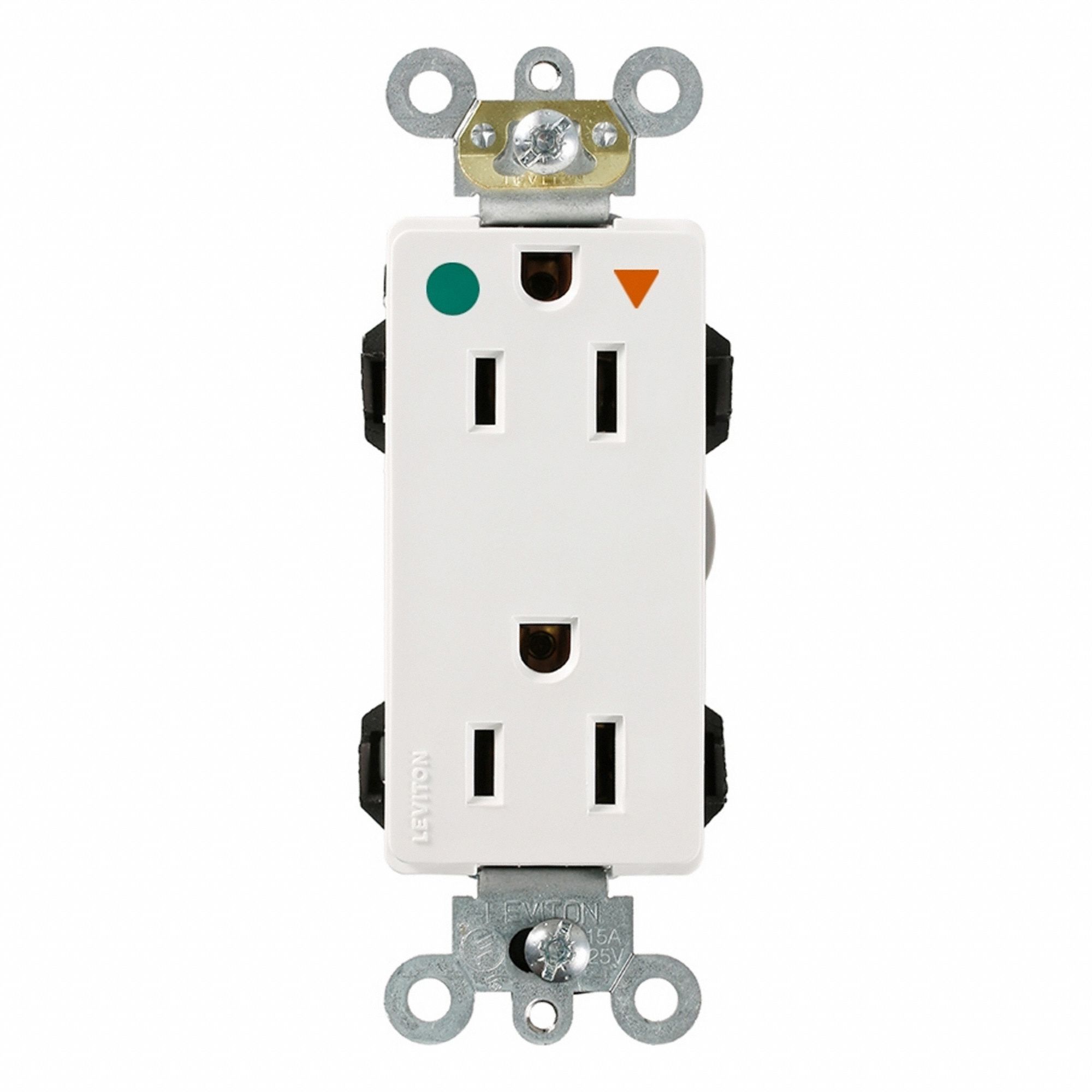 Lev-Lok DPl HG/IG Dup 15A 125V Wht