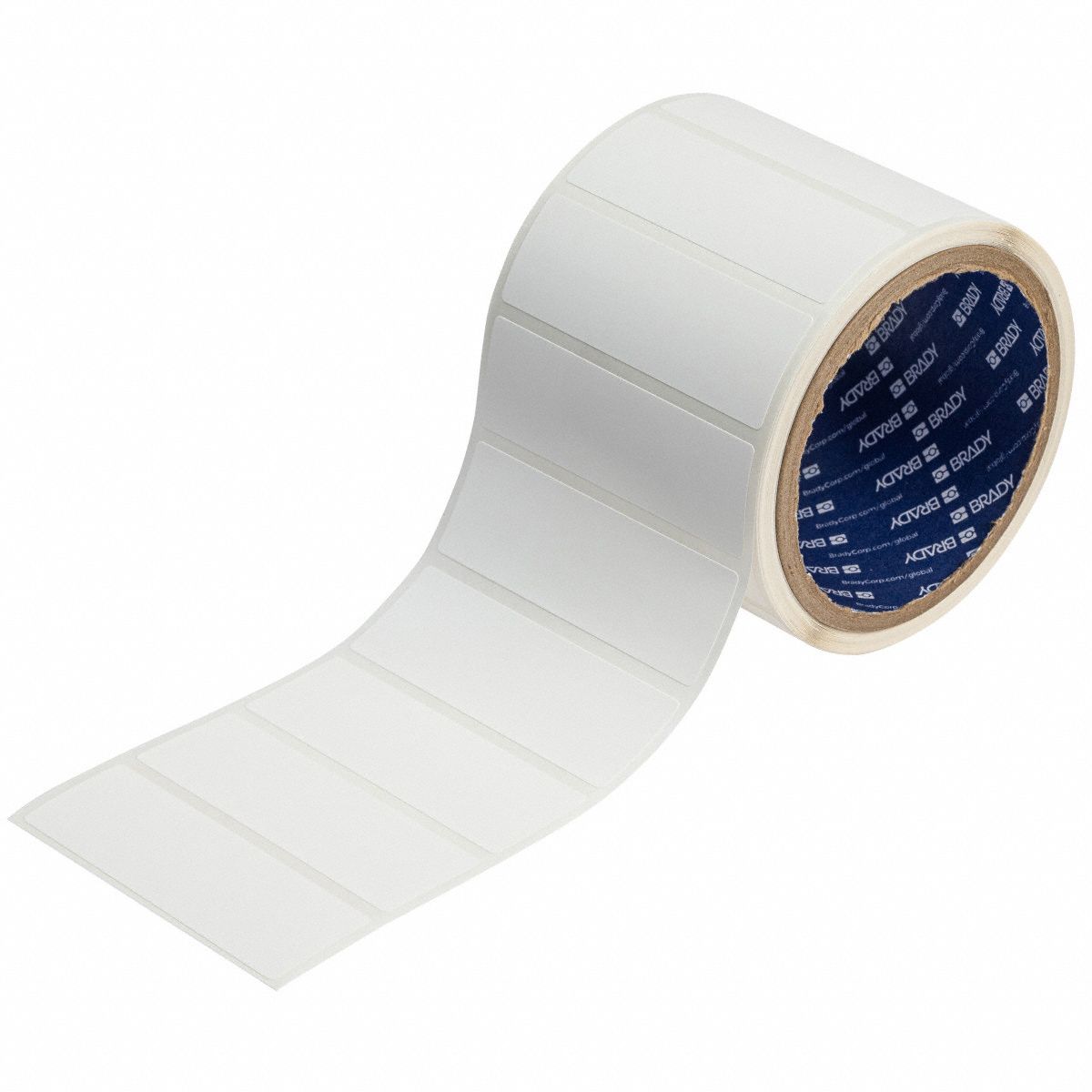 Pre-Cut Label Stock Roll White Matte