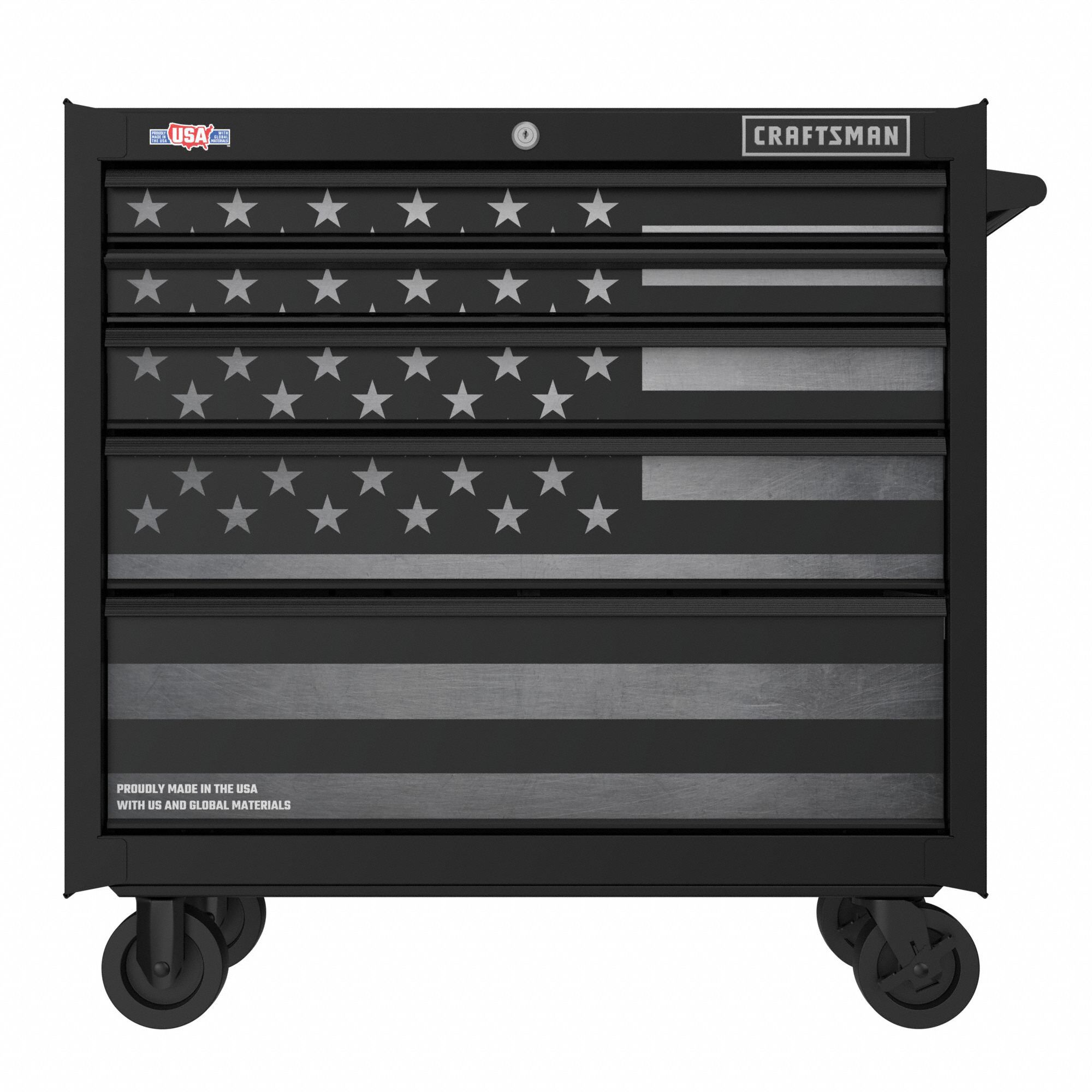 CRAFTSMAN 5-Drawer Patriotic Cabinet