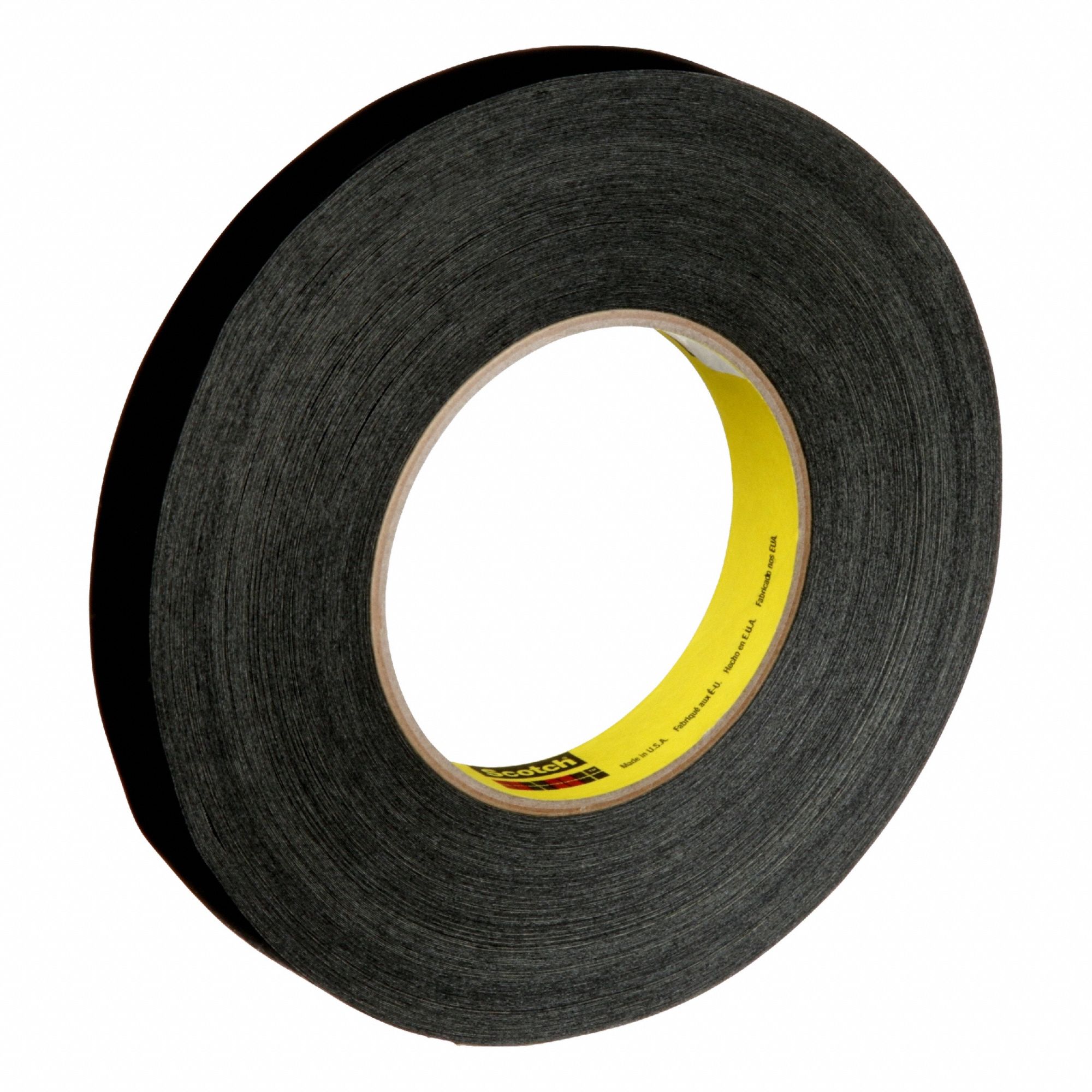 Painter's Tape: 3/4 in Wd, 60 yd Lg, 10.6 mil Thick, Black, 3 mo Clean Removal Time, 48 PK