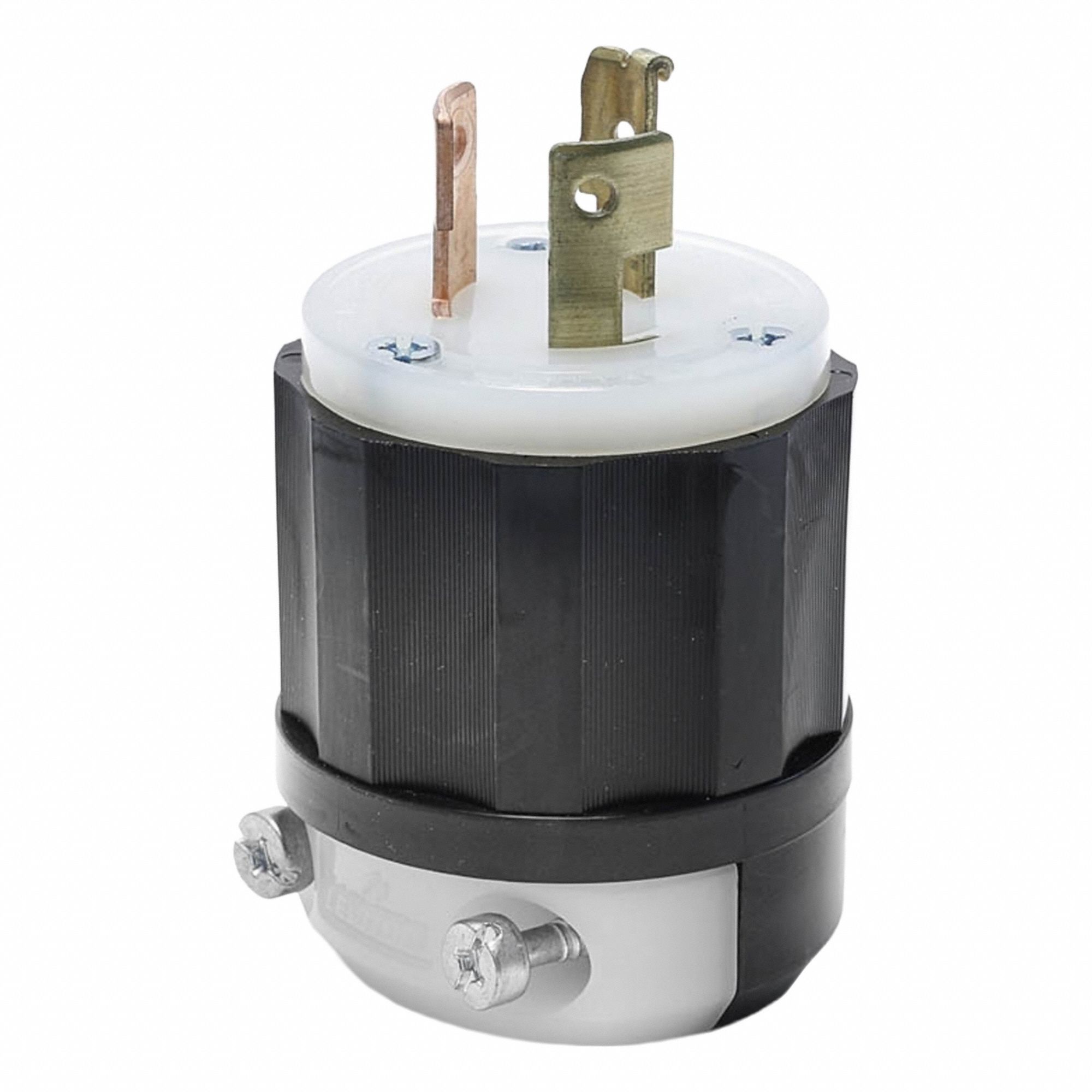 Locking Plug: 20 A, 125/250V AC, 3 Poles, Non-NEMA