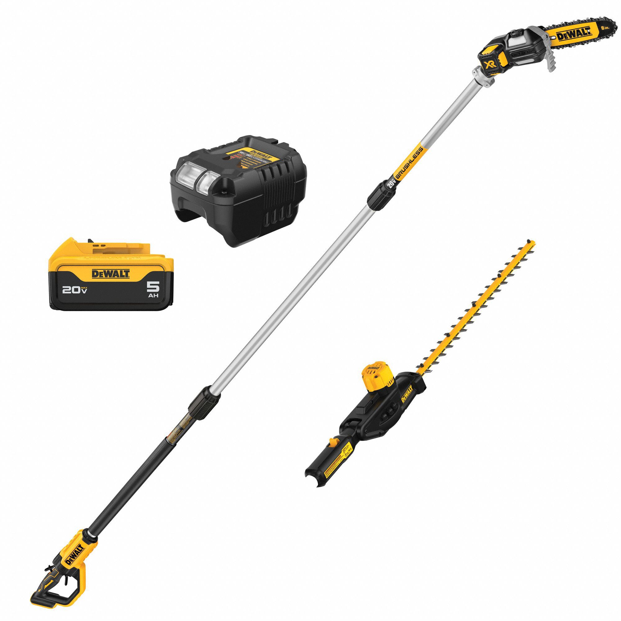 Pole Saw/Pole Hedge Combo Kit