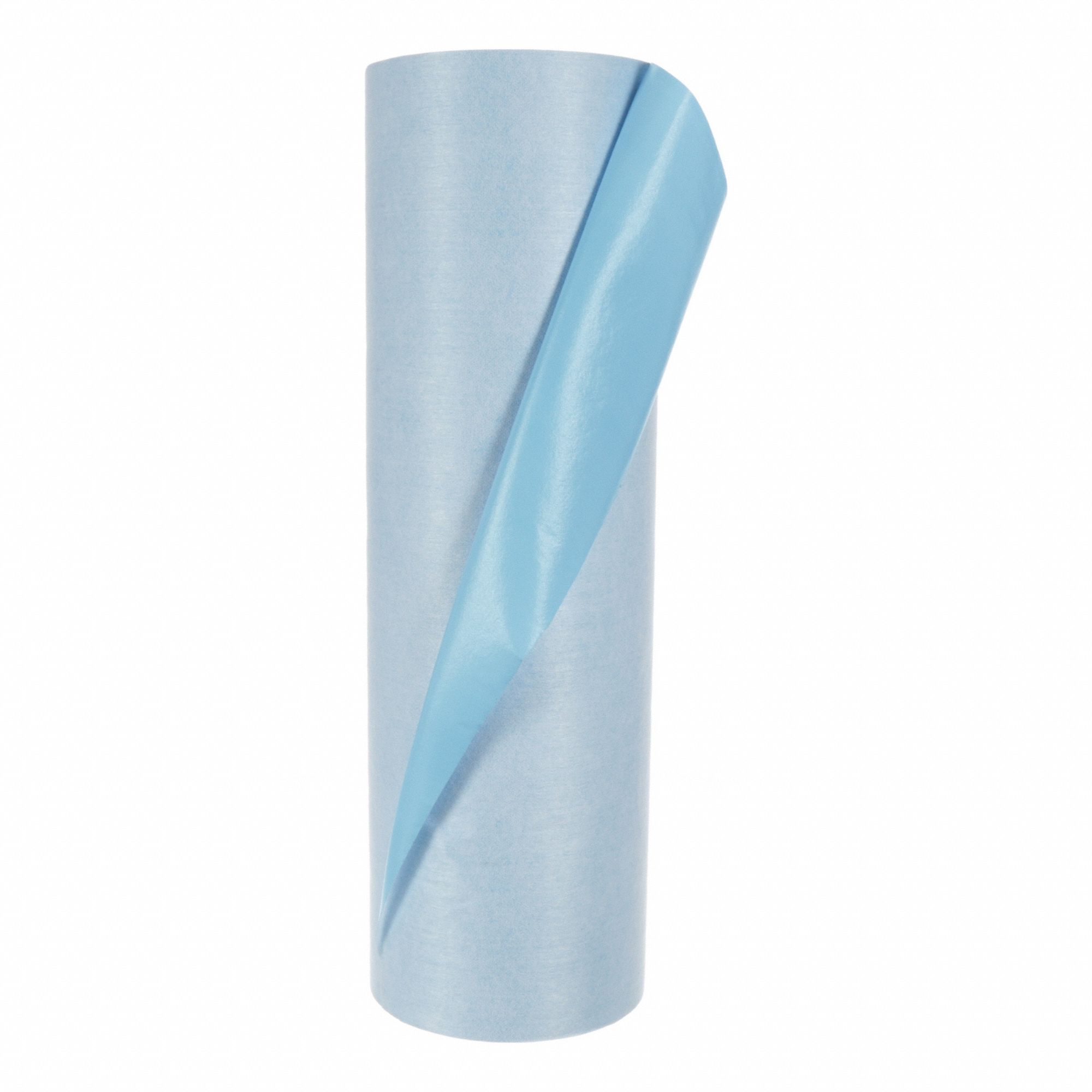 Self-Stick Liquid Protection: Std Duty, 5 mil Thick, 300 ft Lg, 28 in Wd, Blue