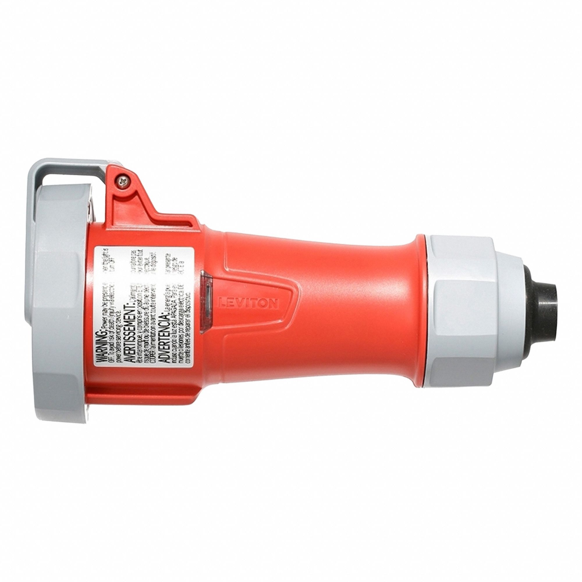 Pin and Sleeve Connector: 30 A, 480V AC, 7 1/2 hp Horsepower Rating, IEC Grounding