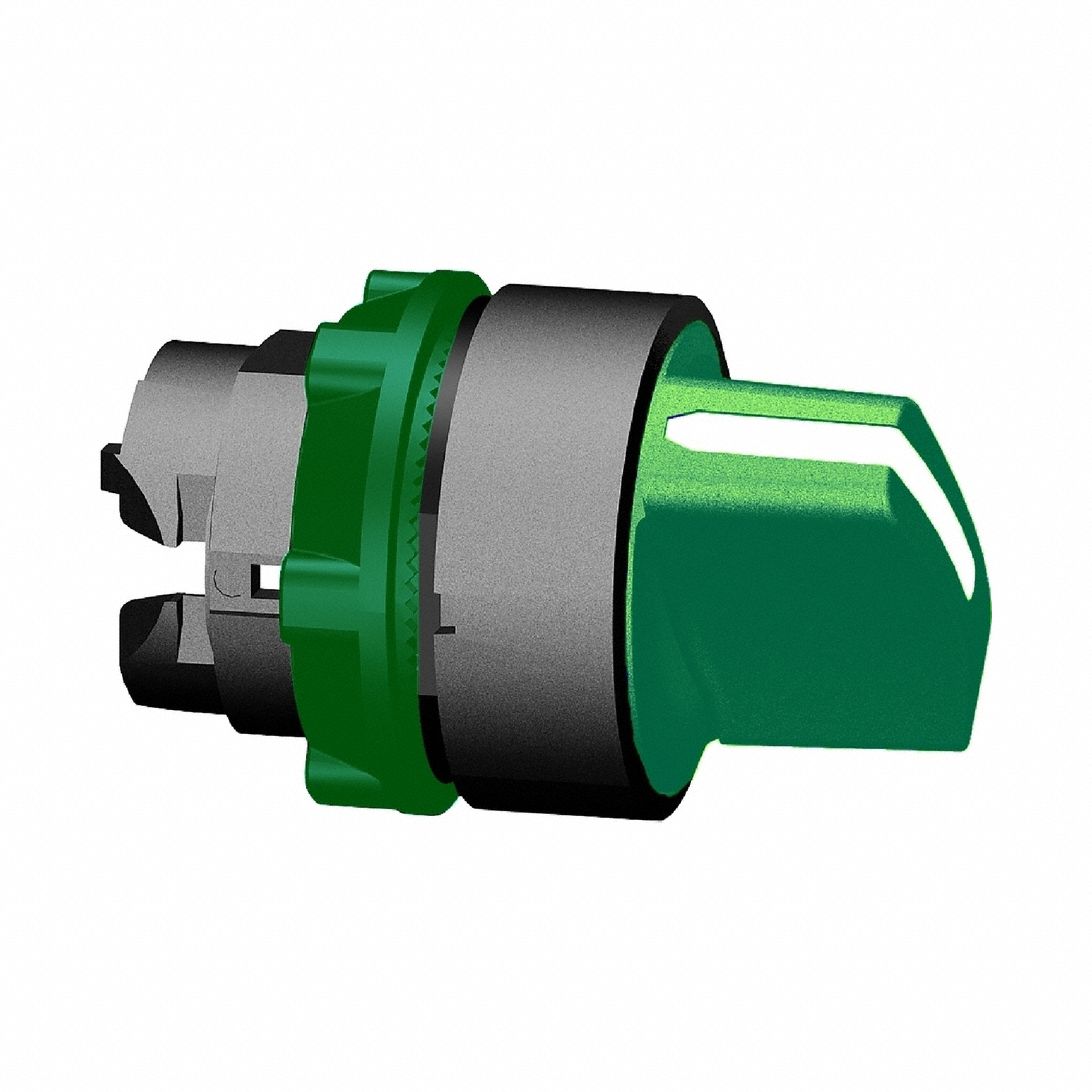 Short-Handled Selector Switch: 22 mm Panel Mount Size, 2 Positions, Series XB5