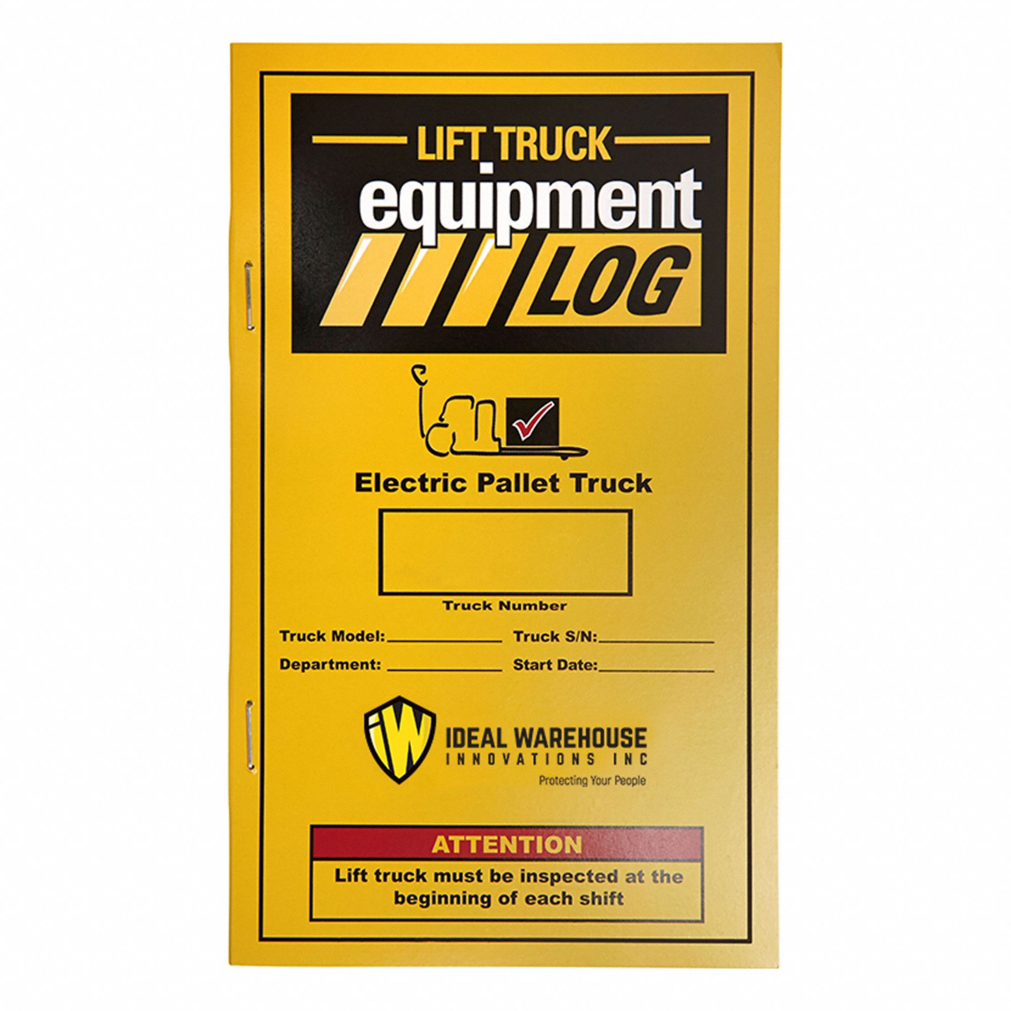 Replacement Log Books for Electric Pallet Truck: 4 PK