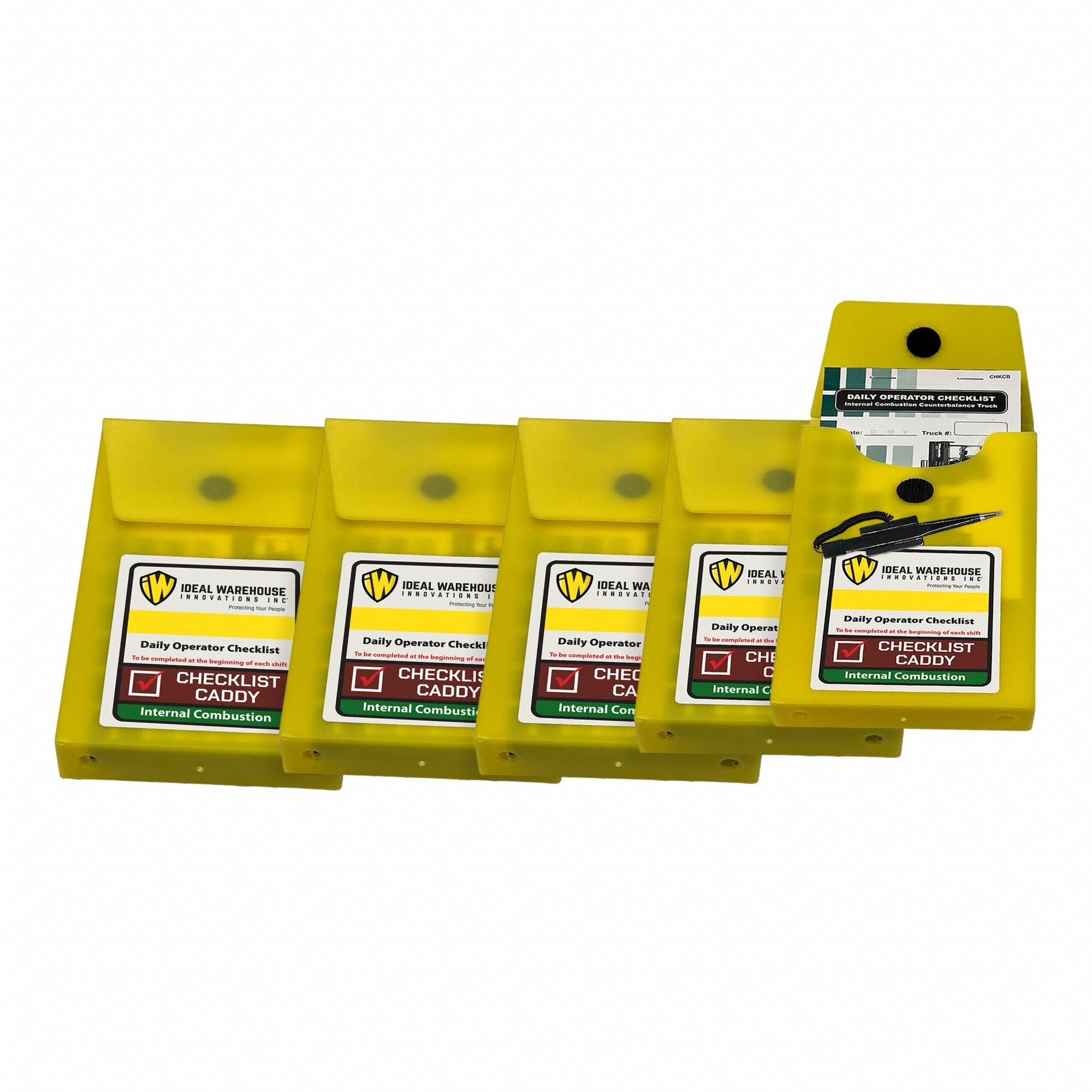 Checklist Caddy Kits for Internal Combustion Counterbalance: 5 PK