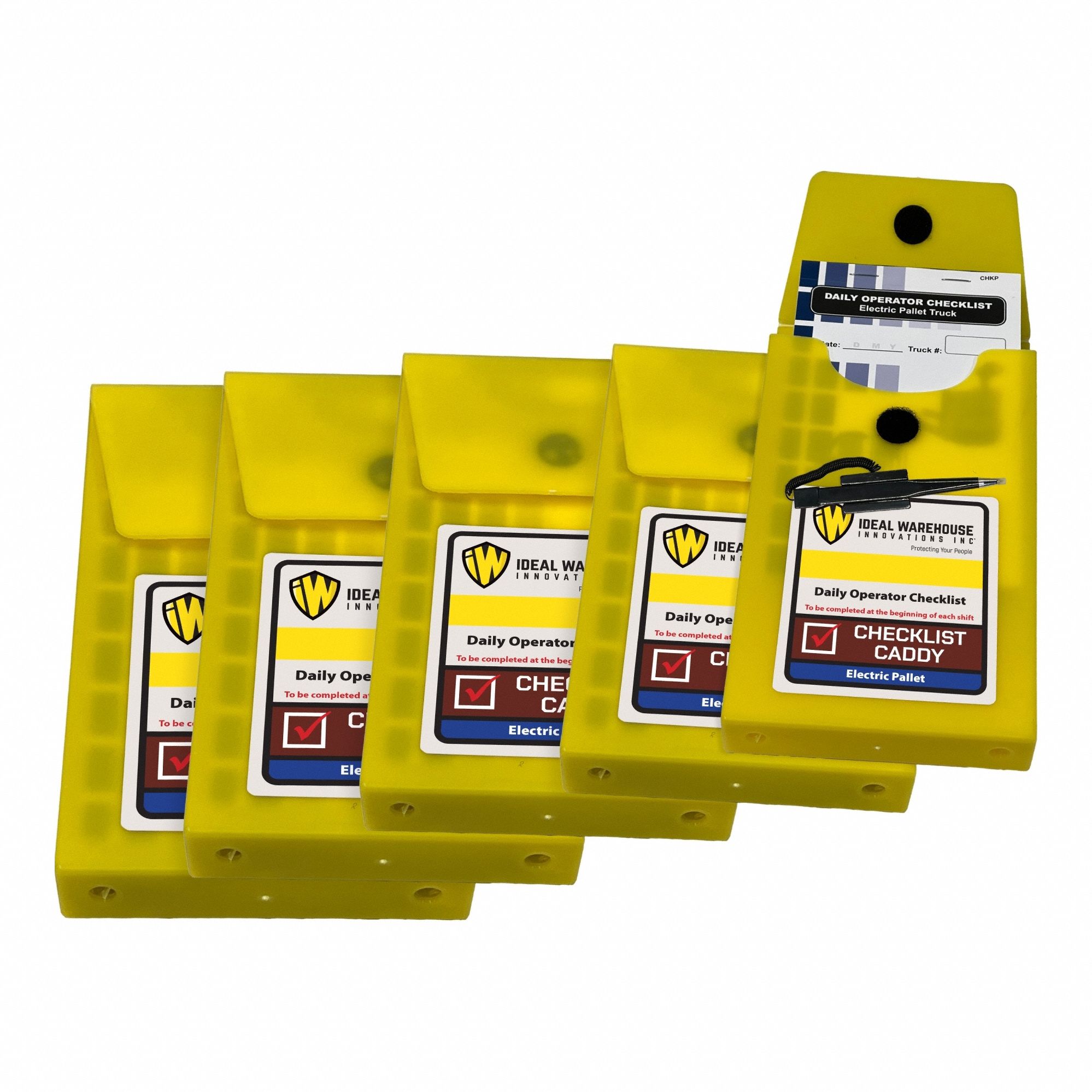 Checklist Caddy Kits for Electric Pallet Truck: 5 PK