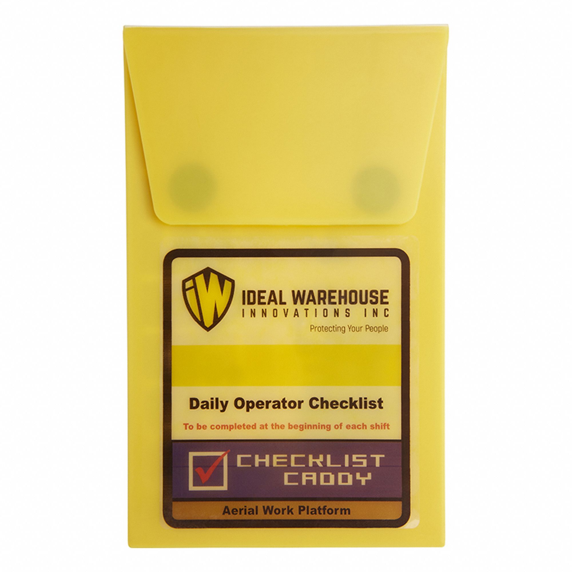 Checklist Caddy Kits for Aerial Work Platform: 5 PK