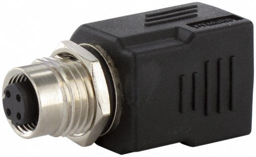 Adapter M12 Female Straight RJ45