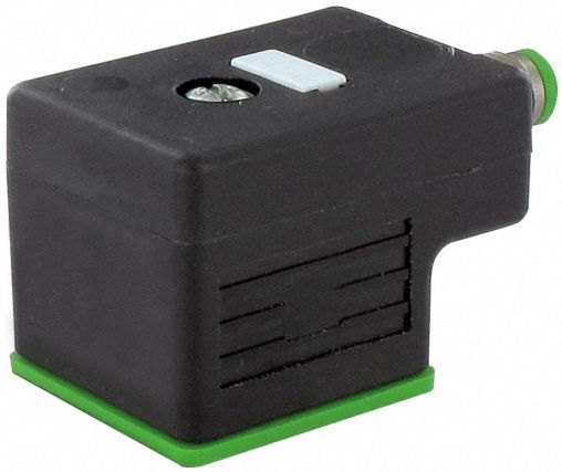 MURRELEKTRONIK Solenoid Coil Connector: DIN 43650 Form A, 24V AC/DC, M8, Indicator Light Included (MPN 7000-88915-0000000). Key specifications — attr1078676: MURRELEKTRONIK; attr1078675: 7000-88915-0000000; attr1078682: DIN 43650 Form A; attr1078690: Indicator Light Included; attr1078697: M8; attr1078703: 24V AC/DC.
