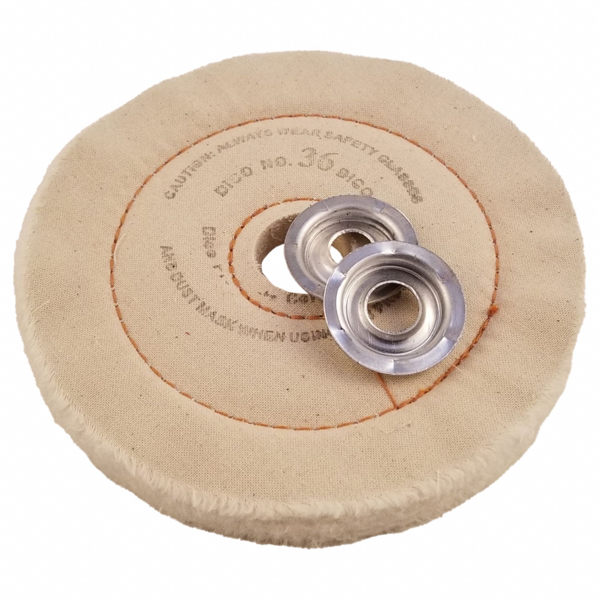 DICO: Cotton, Cushion Sewn, 6 in Dia, 1/2 in Thick