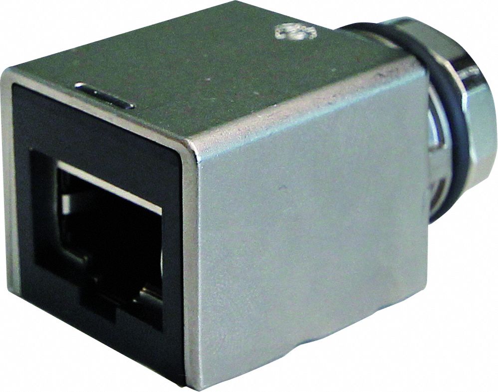 MURRELEKTRONIK, M12 Female Straight x RJ45 Female Straight, M12 Female ...