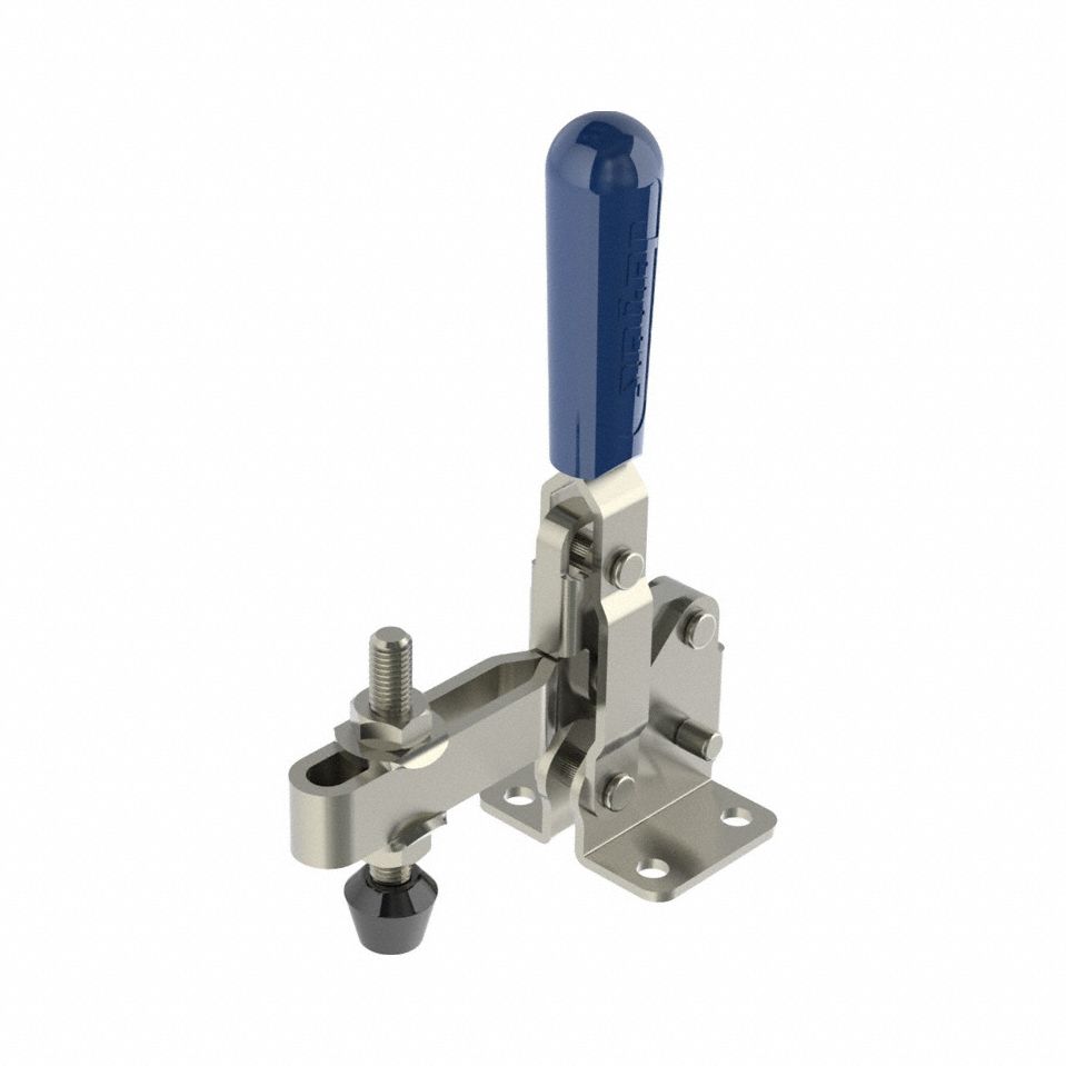 JERGENS Hold-Down Toggle Clamp: Vertical Handle, Flange Base Mounting, 106° Clamp Arm Opening Angle (MPN 70011). Key specifications — attr668198: JERGENS.