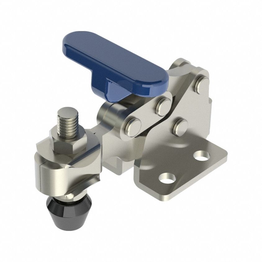 JERGENS Hold-Down Toggle Clamp: Horizontal Handle, Flange Base Mounting, 1.18 in Arm Lg (MPN 70026). Key specifications — attr668198: JERGENS.