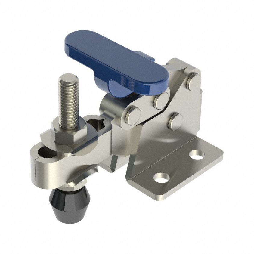 JERGENS Hold-Down Toggle Clamp: Horizontal Handle, Flange Base Mounting, 1.76 in Arm Lg (MPN 70027). Key specifications — attr668198: JERGENS.