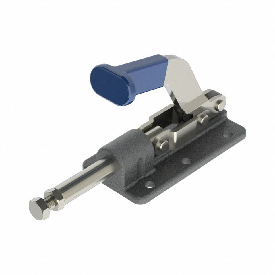 JERGENS Straight-Line Toggle Clamp: Flange Base Mounting, Std Horizontal Handle, Includes Spindle (MPN 70051). Key specifications — attr668201: JERGENS.