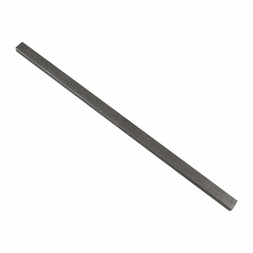 Key Stock: Metric, 8 mm Ht, 1 m Lg, 10 mm Wd, Stainless Steel, 18-8