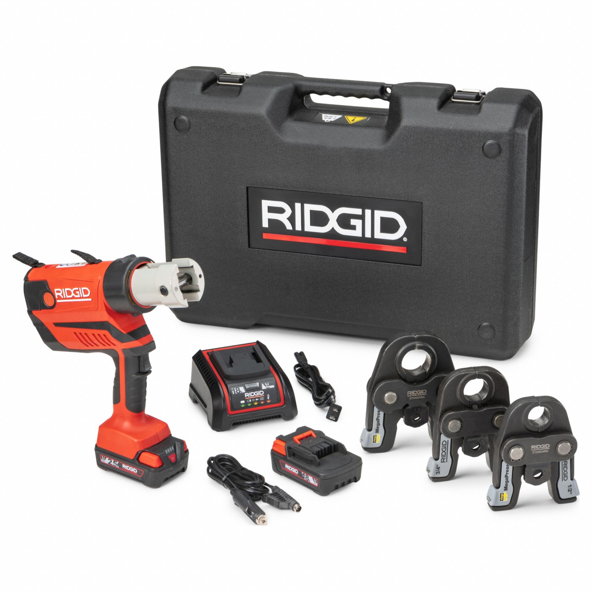 Cordless Press Tool Kit Max Pipe Size1in