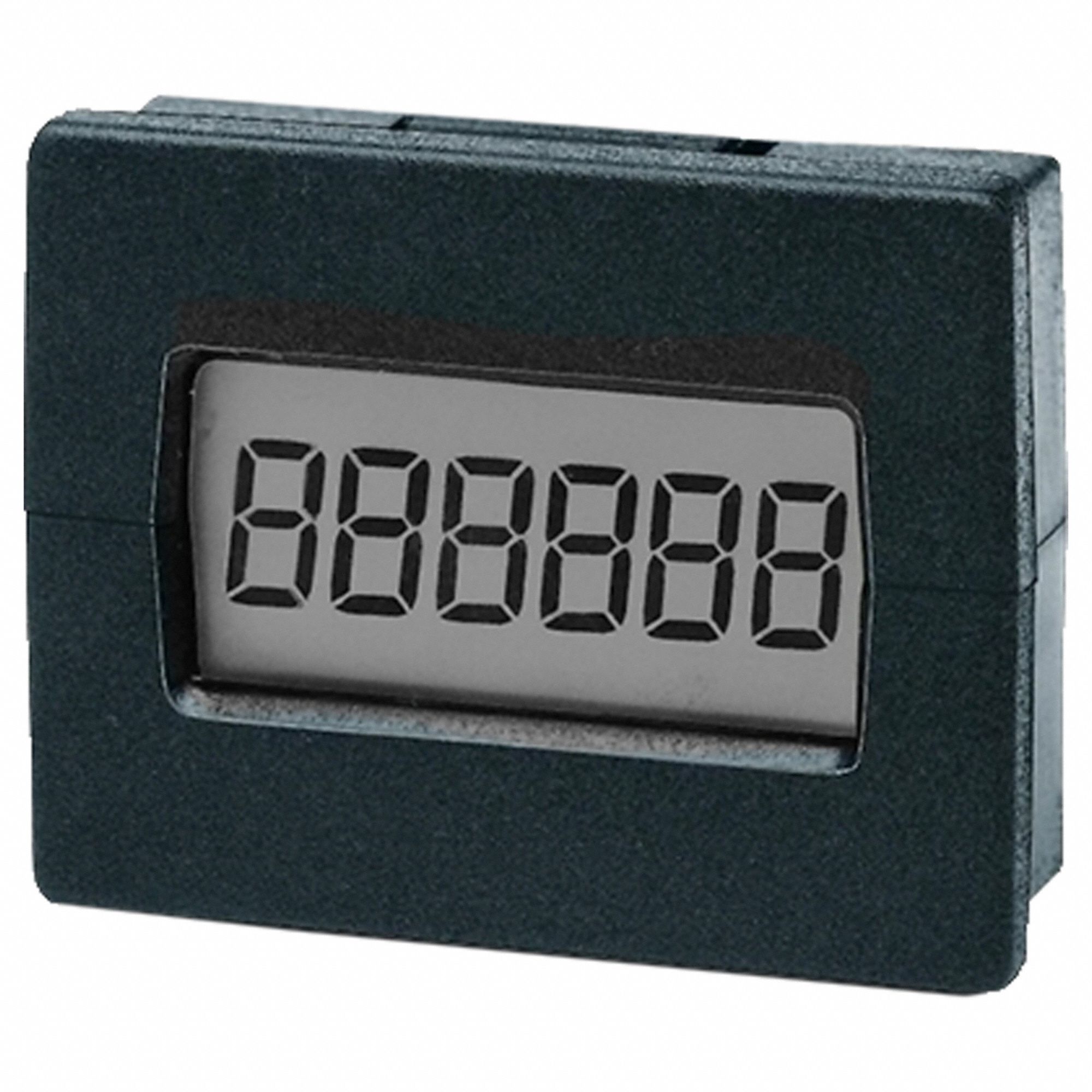 PCB Counter: Front Panel Mounting, High Contrast, CE Approved/RoHS/WEEE, LCD, Remote Signal