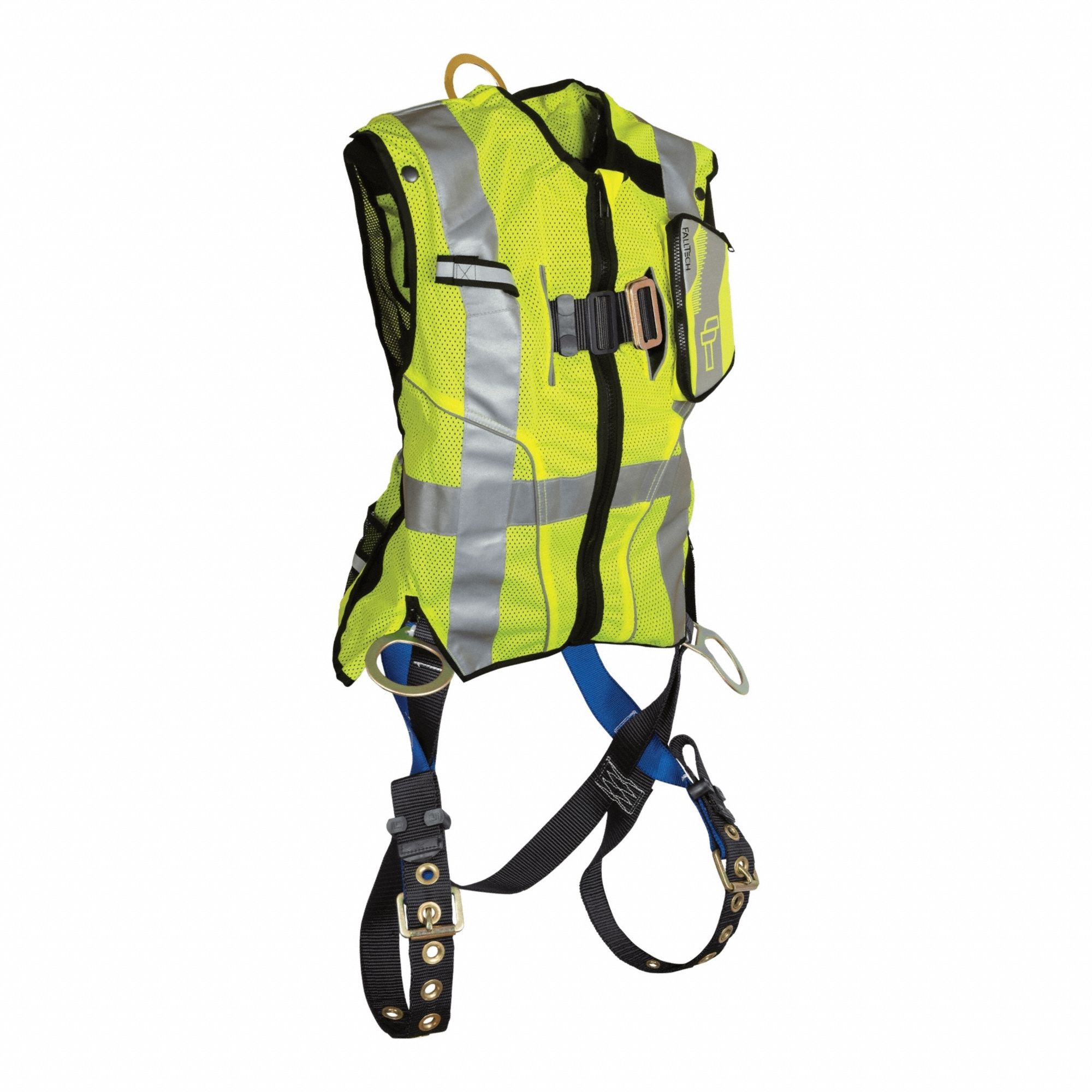 Full Body Harness: Positioning, Vest Harness, Mating / Tongue, Mating, S/M, Steel D-Rings