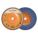 DISQUE LAMEL,P/ L'AC,TP 27,GRAIN 40,4 1/2 PO DIA,5/8 PO-11,ZIRCONE AL,PQ 10
